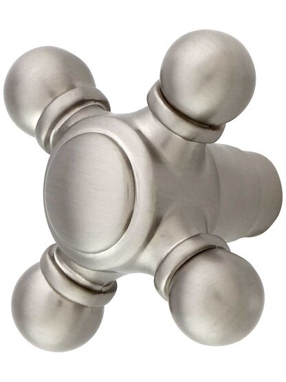 Fuller Cabinet Knob - 2 1/8 inch Diameter in Stainless Steel.